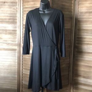 Black Rue 21 Wrap Dress